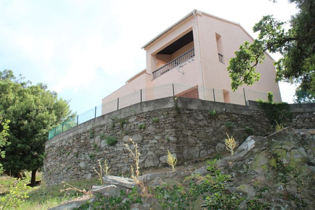 Vue de la maison