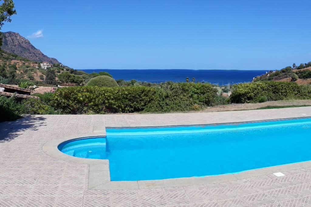 View from the pool