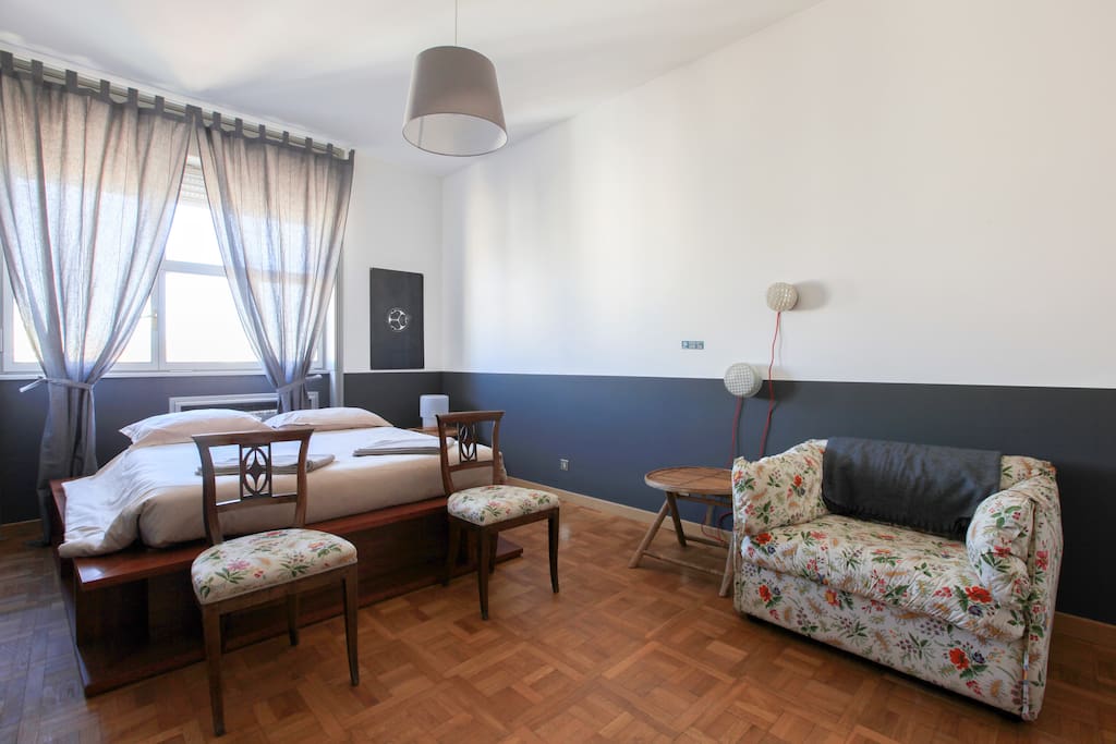 Roomy double bedroom