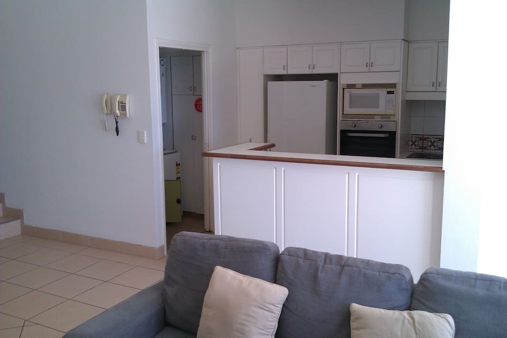 Full kitchen and laundry
