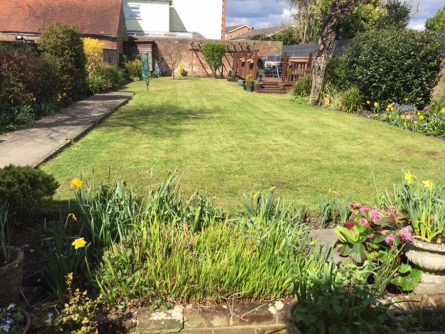 Garden from the house.