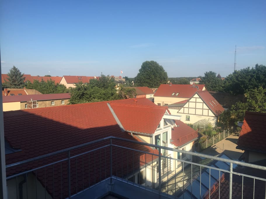 Blick über die Dächer von Templin