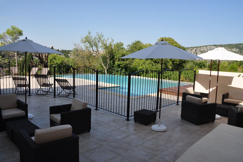 Piscine-Pool house