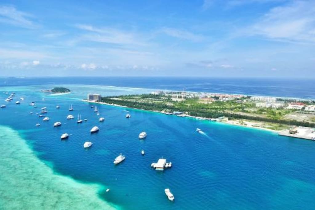 Front view of Hulhumale'