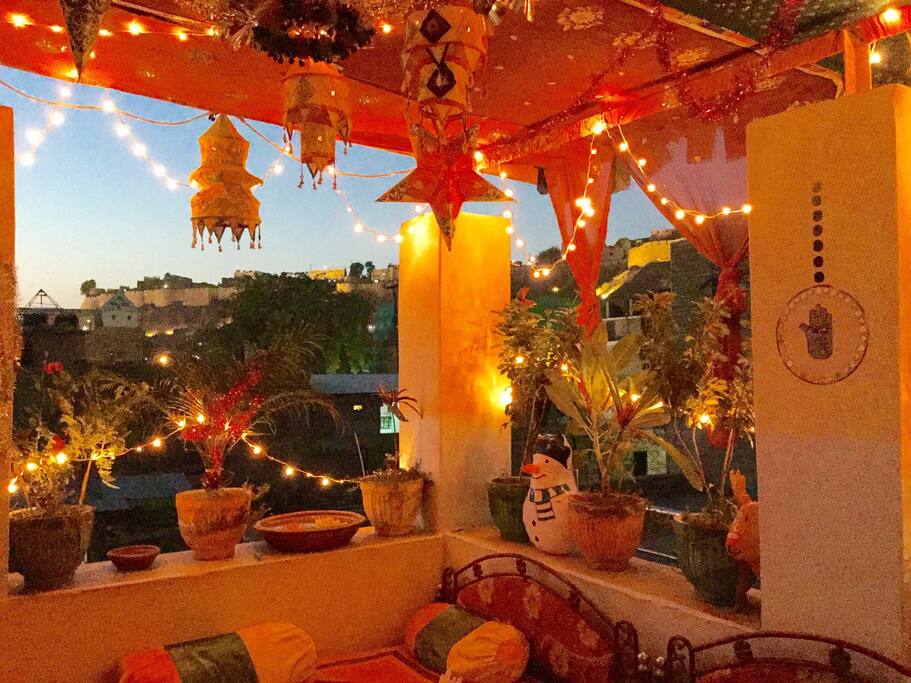 Gorgeous rooftop terrace!