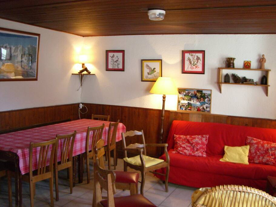 Le salon-salle à manger
