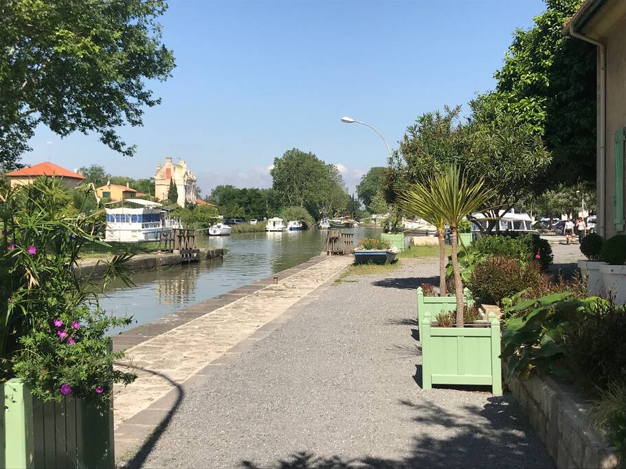 Écluse à Béziers sur Canal du Midi