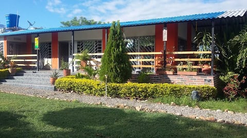 Top performing Airbnb: Casa Rivera - Huila with private pool and BBQ in Rivera
