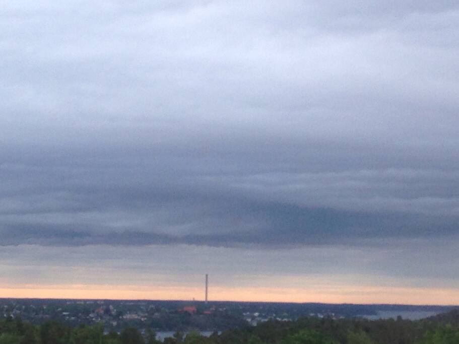 View from balcony