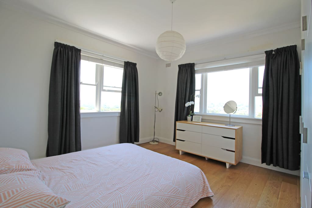 Main bedroom with king size bed