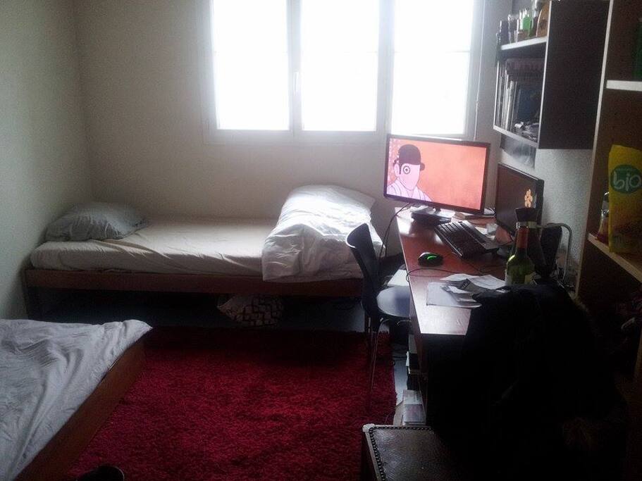 The first single bed with a view