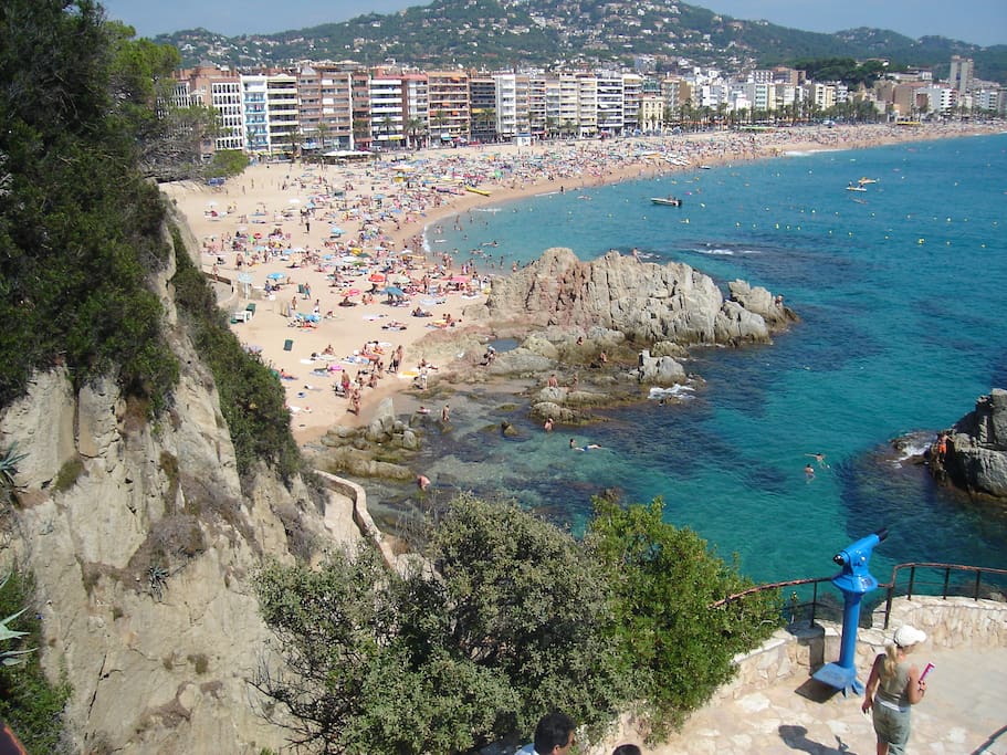 Lloret beach