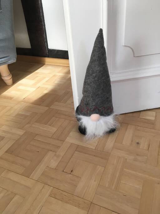 The little man who takes care of the house