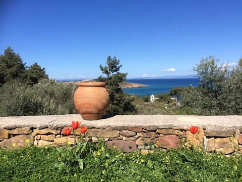 Chios - Great sea view charming villa