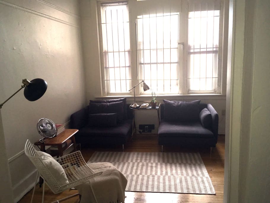 chairs can be converted into daybed to sleep one more.