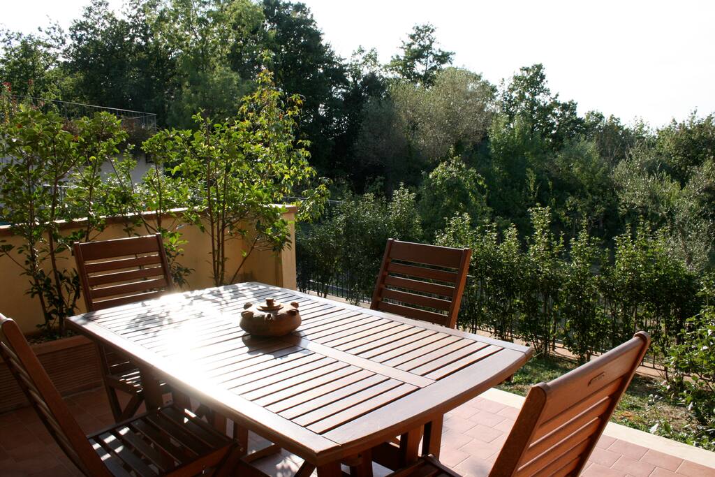 terrazza al pian terreno