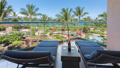 Konea 301 ~ Rare Direct Ocean Views & Private BBQ
