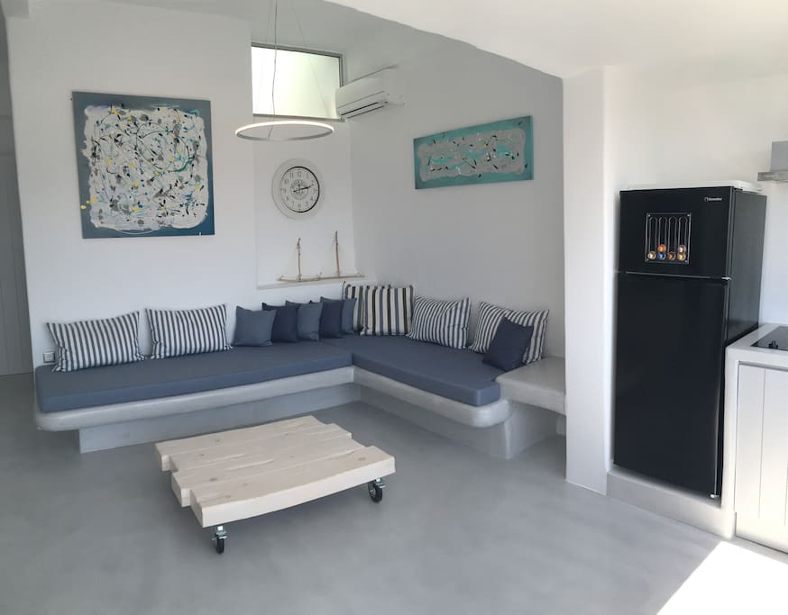 The living room