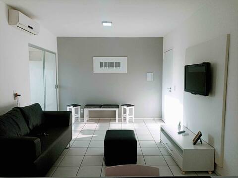 Ap with air-conditioned bedrooms and living room