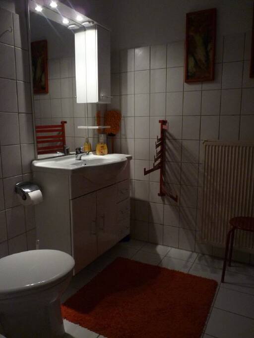 Bad weiß/rot