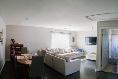 Cottage - bedroom, living, bath and small kitchen