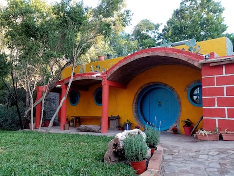 Potrero Chico Hobbit house for climbers