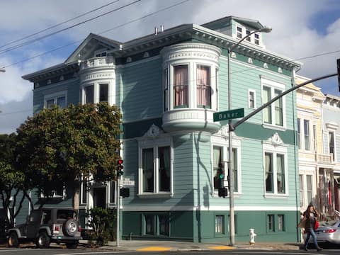 Grand 4-Level Painted Lady Victorian with Parking