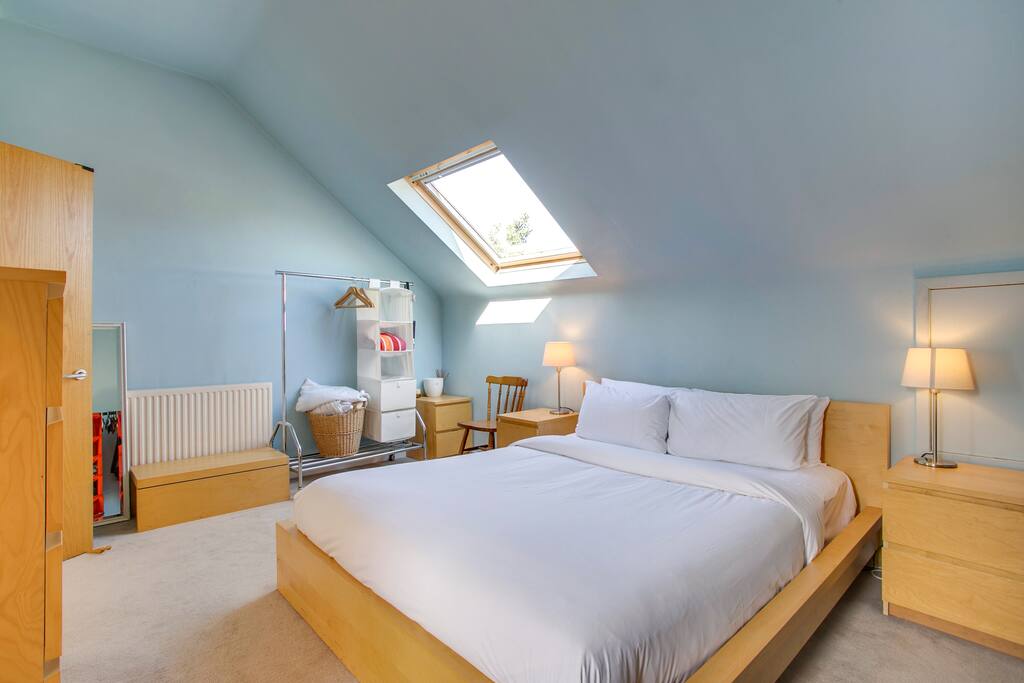 The master bedroom.