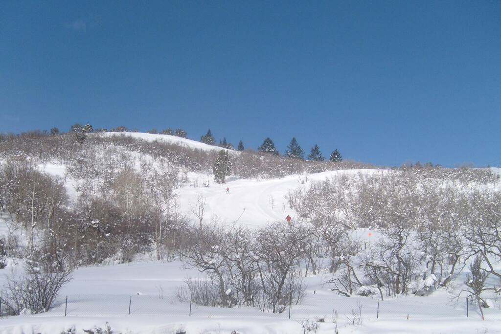 This is the Private Mountain View from our Unit