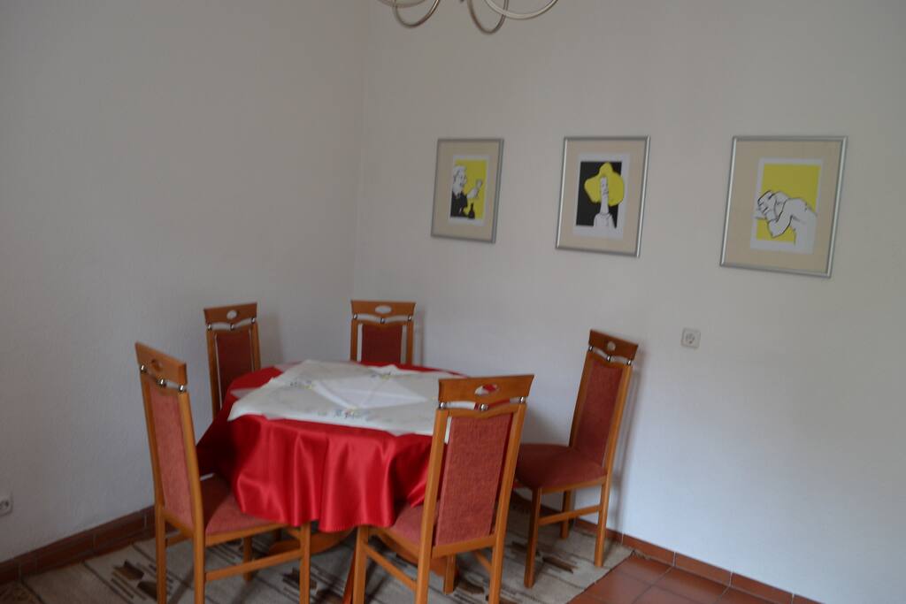 Essplatz in der Küche