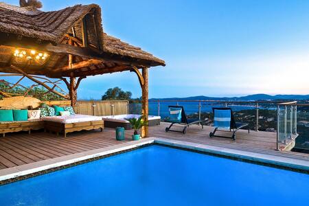 Villa 5*. Heated pool. Jacuzzi heated all year