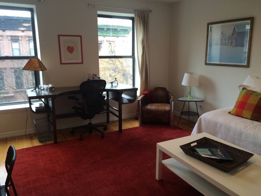 Living Room with Dining table for 4