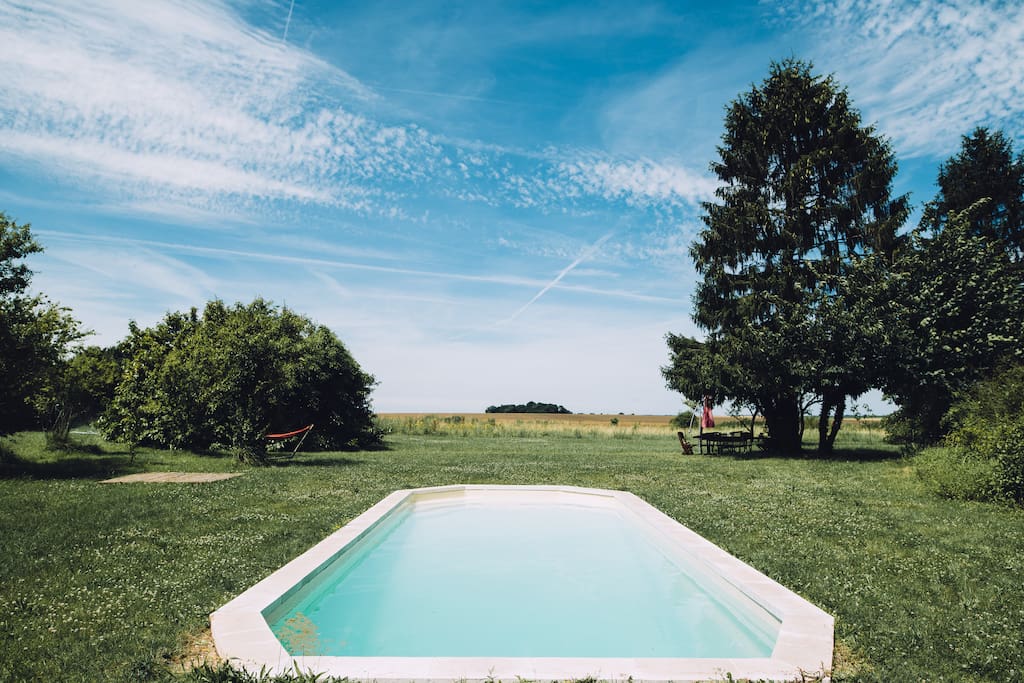 la piscine chauffée