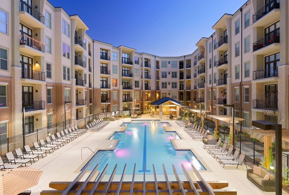 Enjoy the pool