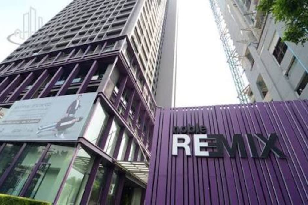 Noble Remix is located in the heart of Bangkok.