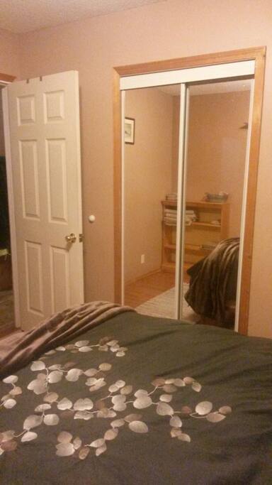 Closet view