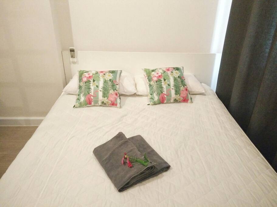 Bed Room provide queen size bed .