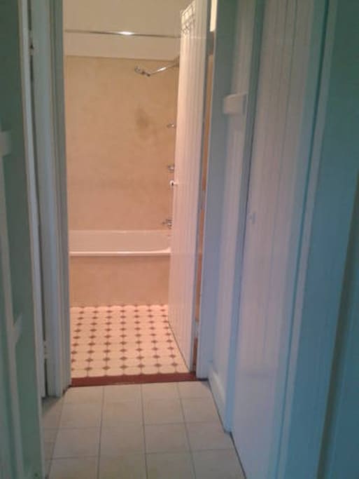 bathroom - includes bath. Separate toilet