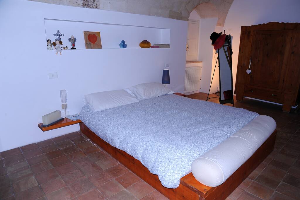 Camera con letto futon