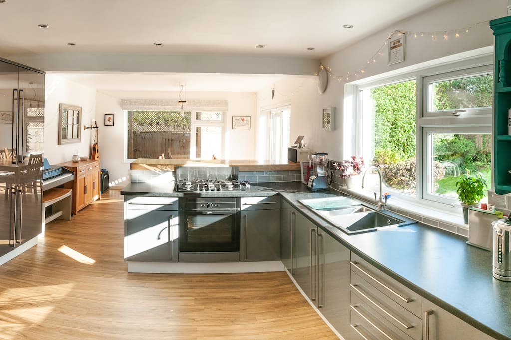 Expansive Kitchen