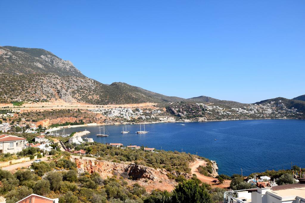 View from villa