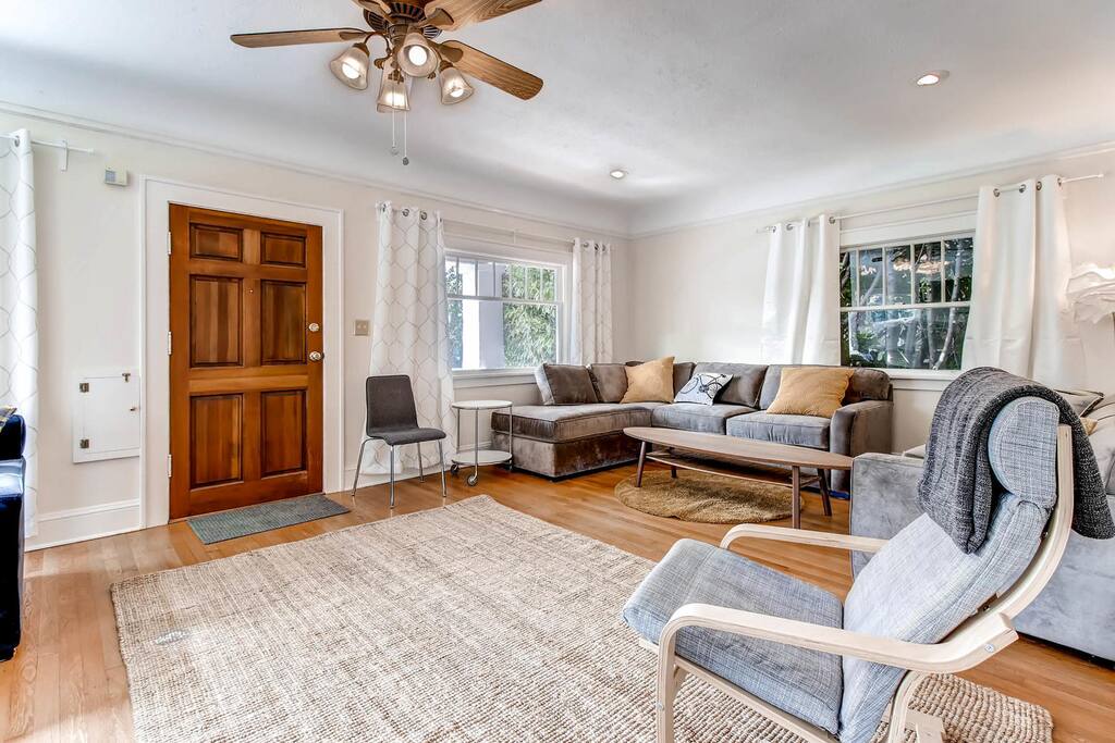 Enjoy your friends and family with a super open concept Doublewide big living room with brand-new furniture!