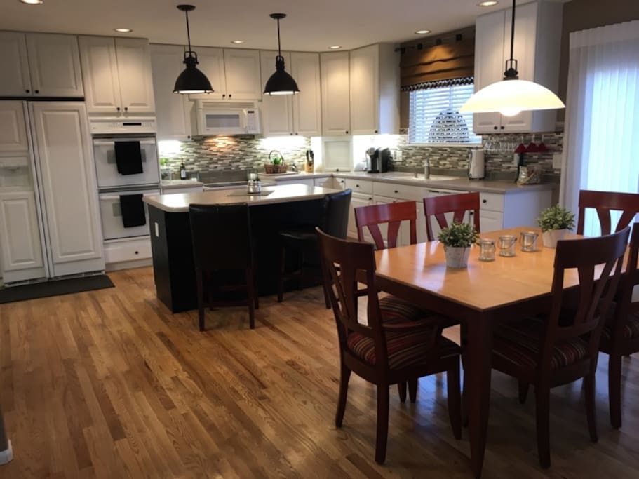 Spacious kitchen