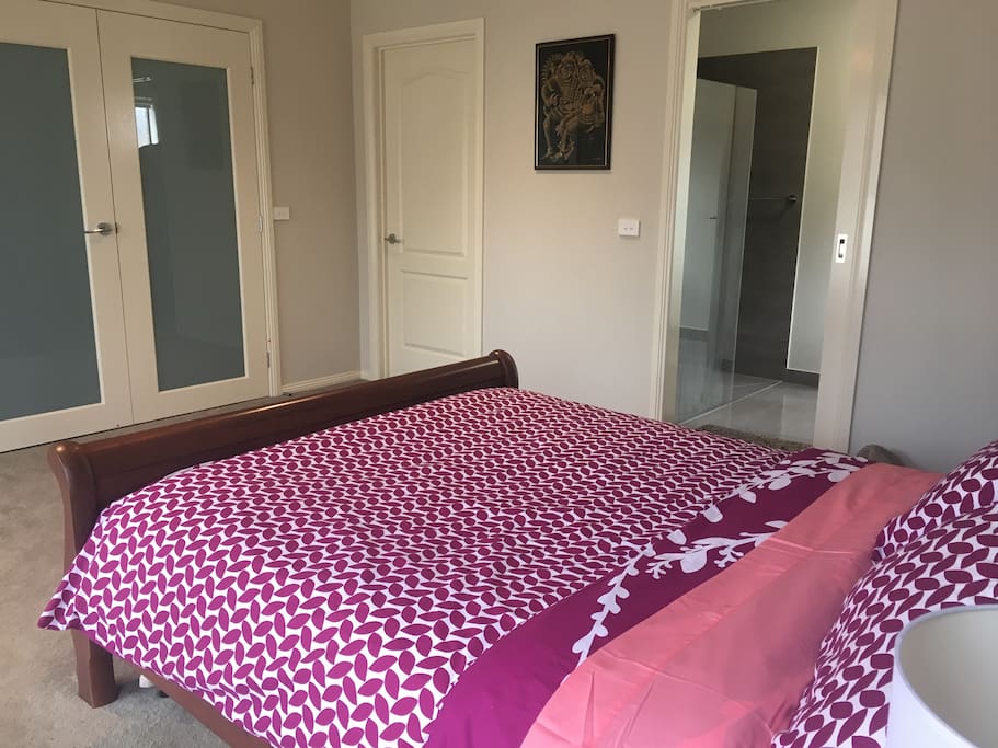 Ample spaced room ensuite