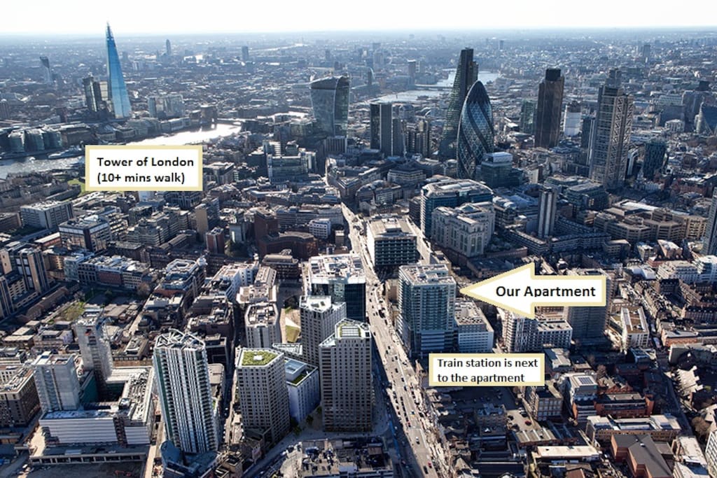 Central City location near the famous Tower of London