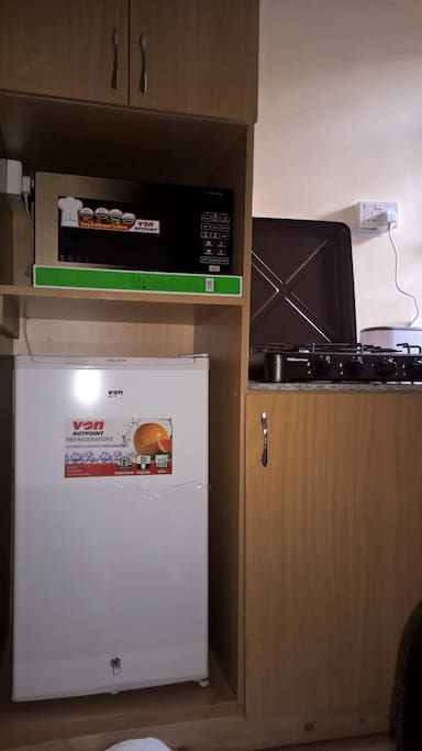 Extra storage place in kitchen precincts