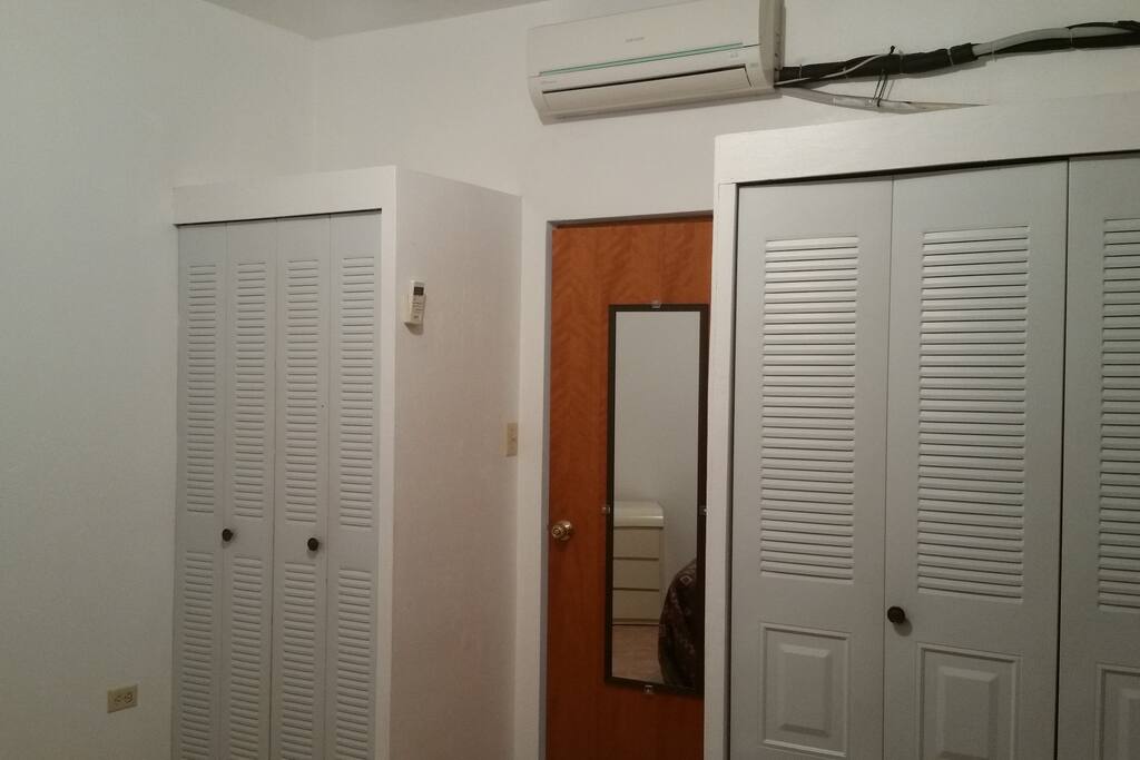 Closet space