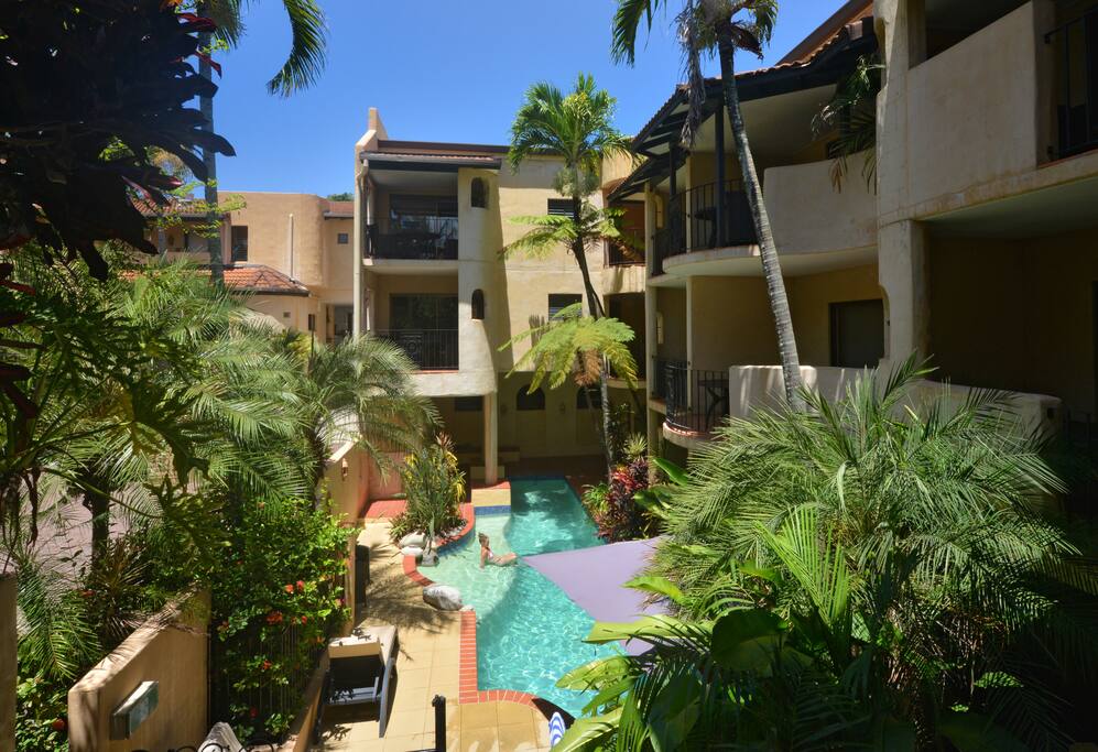 Pool area