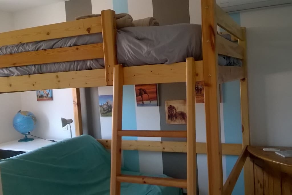 CHAMBRE ENFANT 4 COUCHAGES POSSIBLE