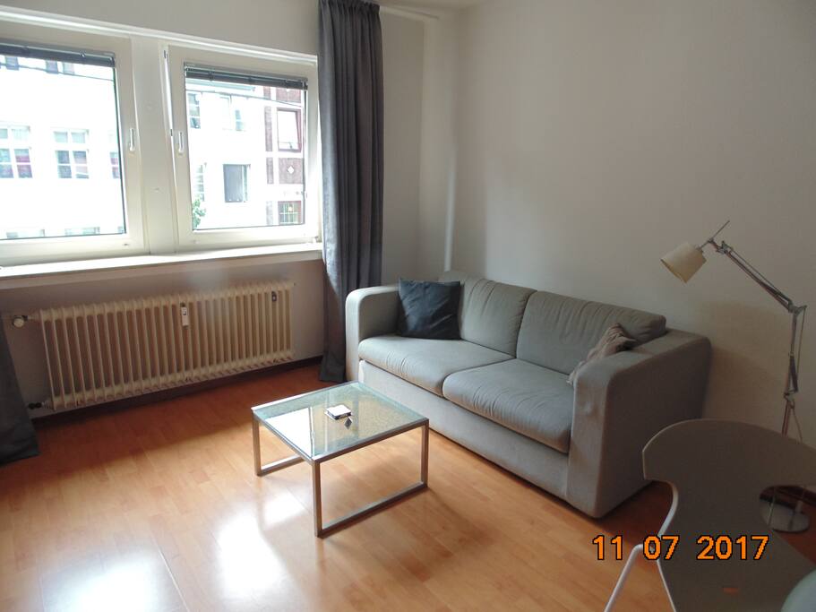 Bed sofa (foldable out for 2 additional person)